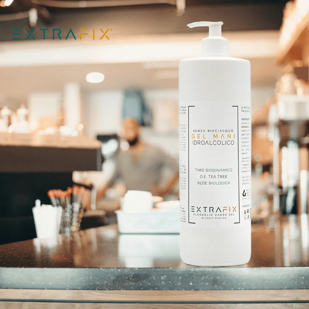 ZoLogik ExtraFix gel mani idroalcolico 1L bio