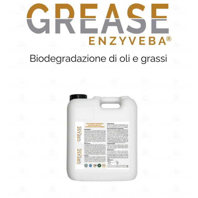 ZoLogik EnzyVeba Grease sgrassatore enzimatico 5L