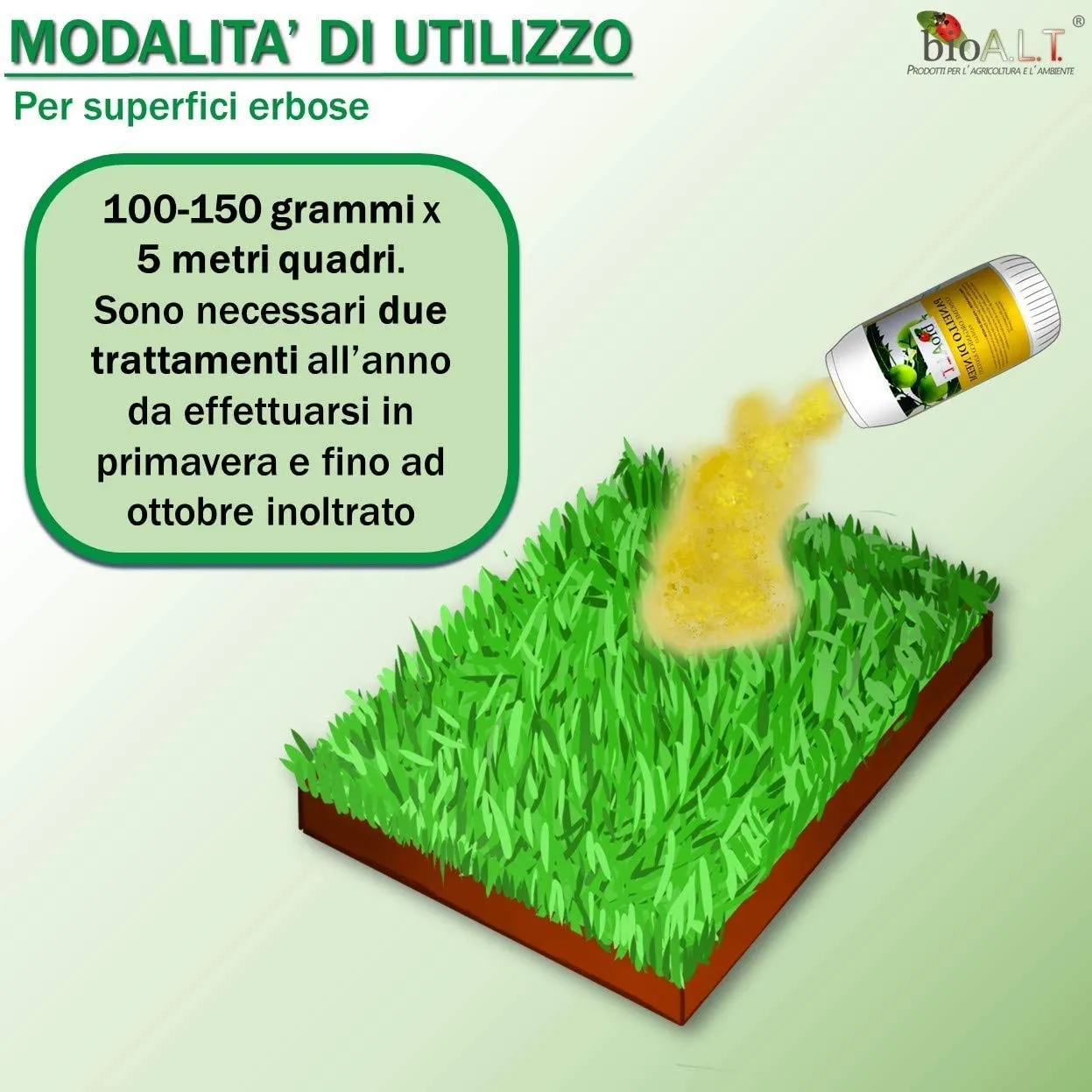 BIOALT Panello di Neem polvere 500 g insetticida