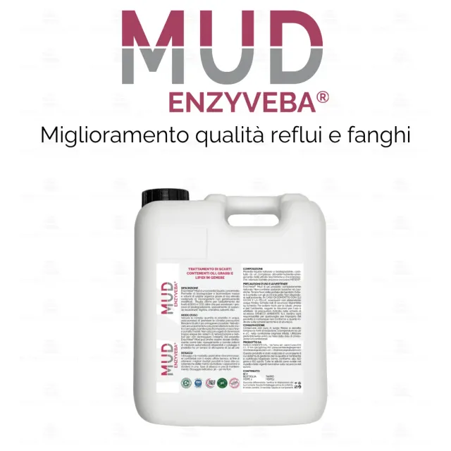 ZoLogik EnzyVeba Mud concentrato 5L per vasche e fanghi