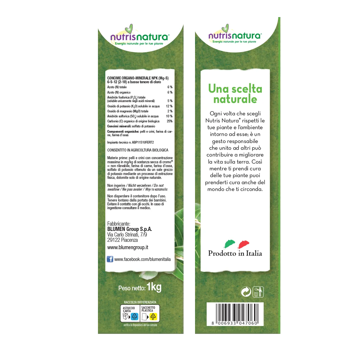 Fito Ulivi Mediterranee concime granulare naturale