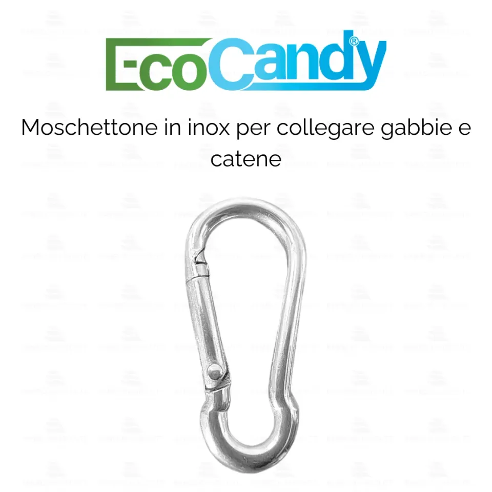 ZoLogik Moschettoni Acciaio Inox per EcoCandy