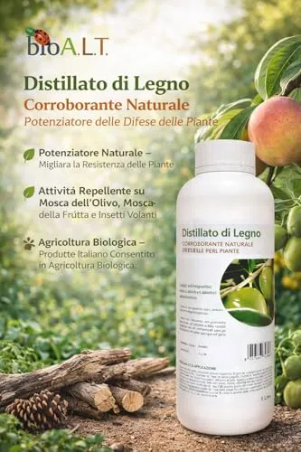 BIOALT Legno distillato corroborante 1 litro bio