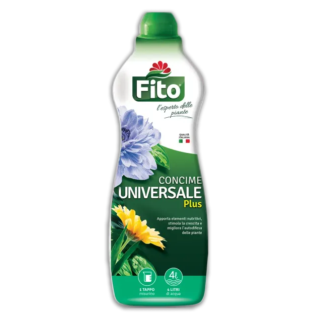 Fito Universale Plus concime liquido NPK 7-7-7 con ferro