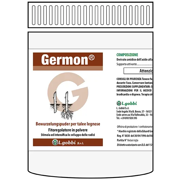 Lgobbi Germon Bew radicante talee legnose NAA