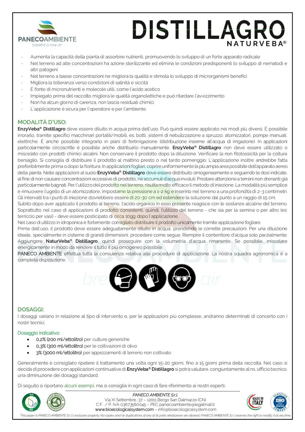 ZoLogik NaturVeba Distillagro distillato legno 5 L