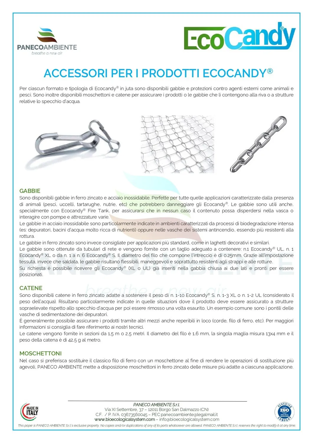 ZoLogik Gabbie acciaio inox per Ecocandy e substrati