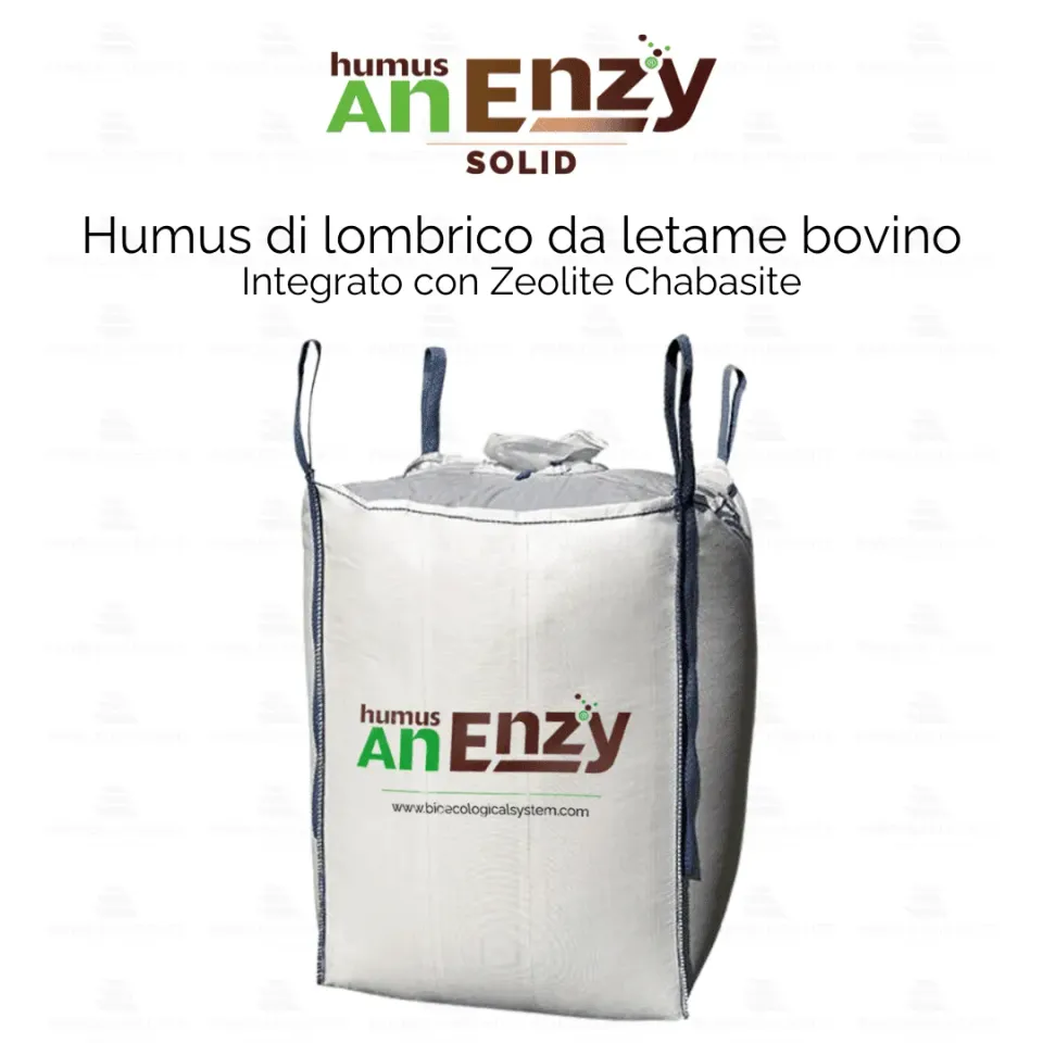 Humus AnEnzy Solid Zeolite humus 8,5q con zeolite