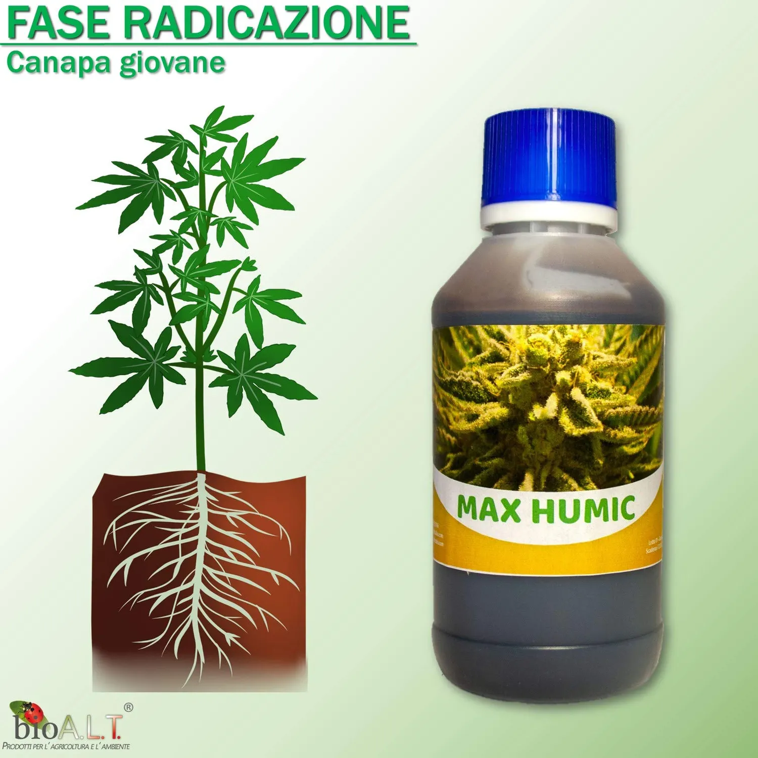 Bioalt Trio Indoor Concime kit crescita fioritura