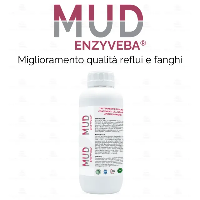 ZoLogik EnzyVeba Mud batteri depurazione 1L no ogm