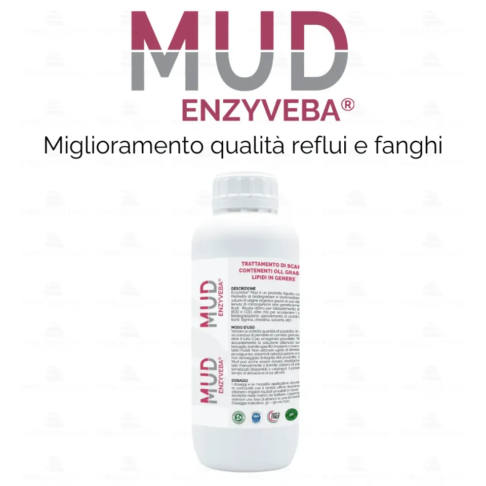 ZoLogik EnzyVeba Mud batteri depurazione 1L no ogm