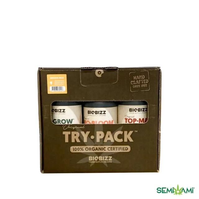 Biobizz TryPack Indoor kit fertilizzanti base 1-4 piante
