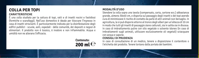 Fito Tac colla per topi e scarafaggi senza veleno