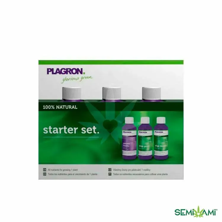 Plagron Starter Set 100% natural kit Alga organico