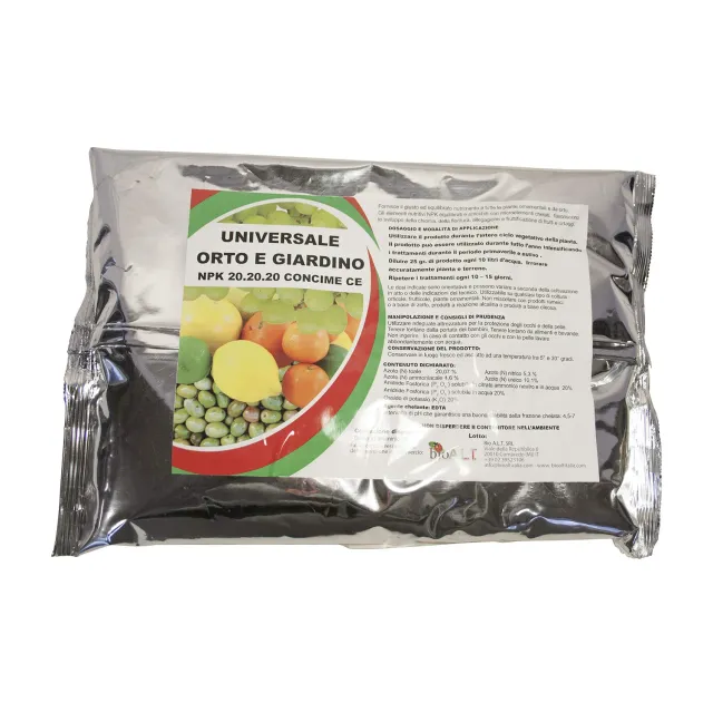 BIOALT Universale 20.20.20 concime NPK 1 kg fiori e frutti