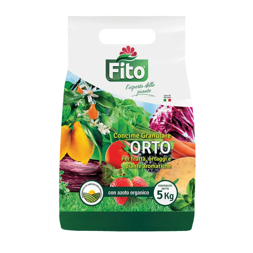 Fito Orto concime organo minerale NPK 5-10-10 per orticole