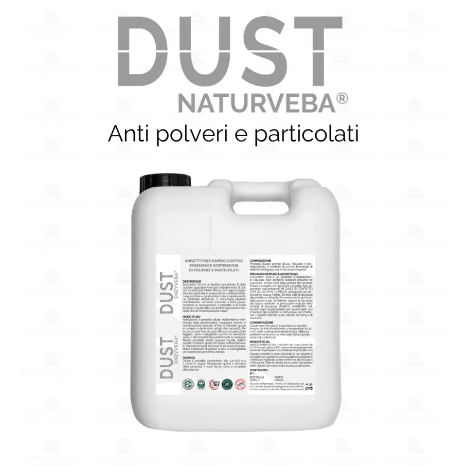 ZoLogik NaturVeba Dust Solid antipolvere 5kg polvere