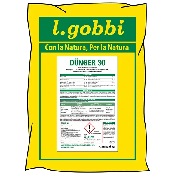 Lgobbi Dünger 30 concime in polvere N-K