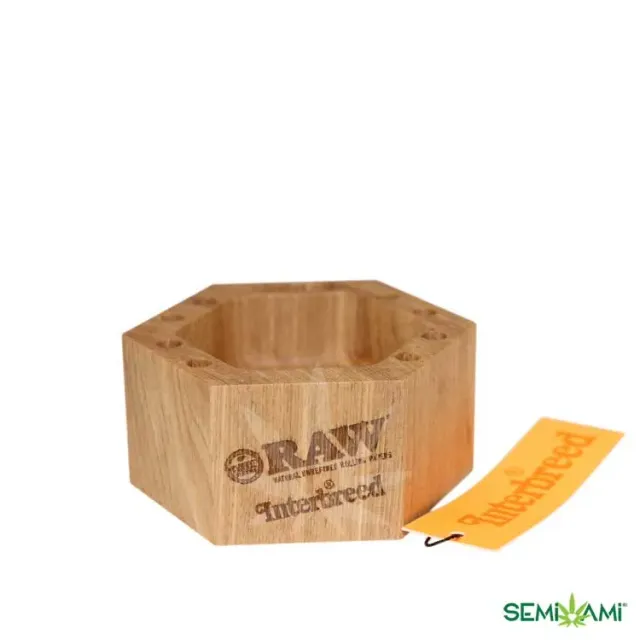 RAW Wooden Ashtray posacenere legno Interbreed