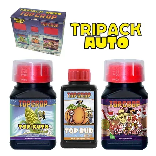 Top Crop TriPack AUTO fertilizzante autofiorenti kit completo
