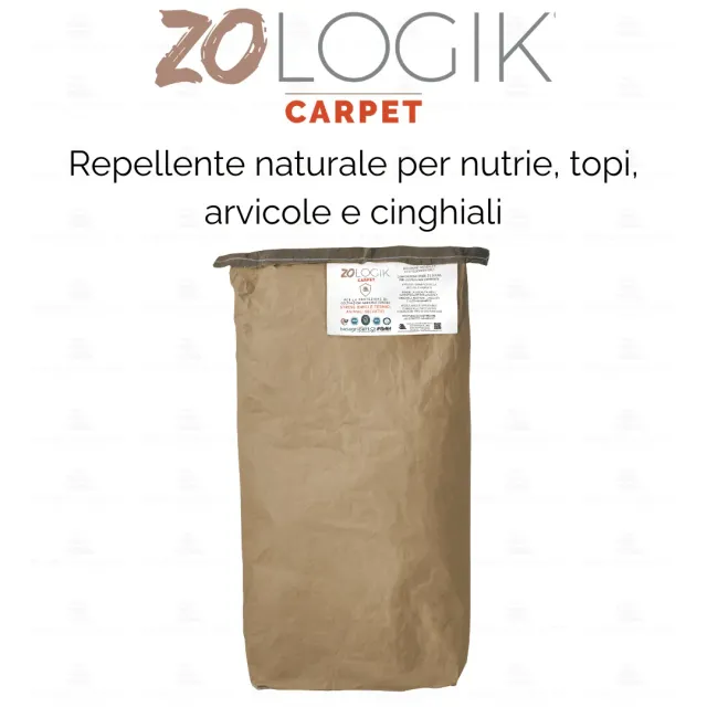 ZoLogik Carpet ammendante granulare 25kg zeolite cinghiali