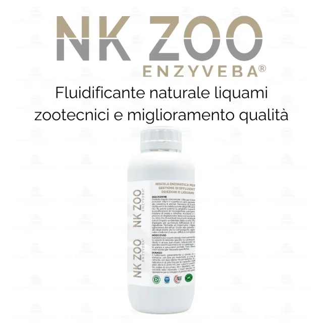 ZoLogik EnzyVeba NK Zoo enzimi liquami 1L naturale
