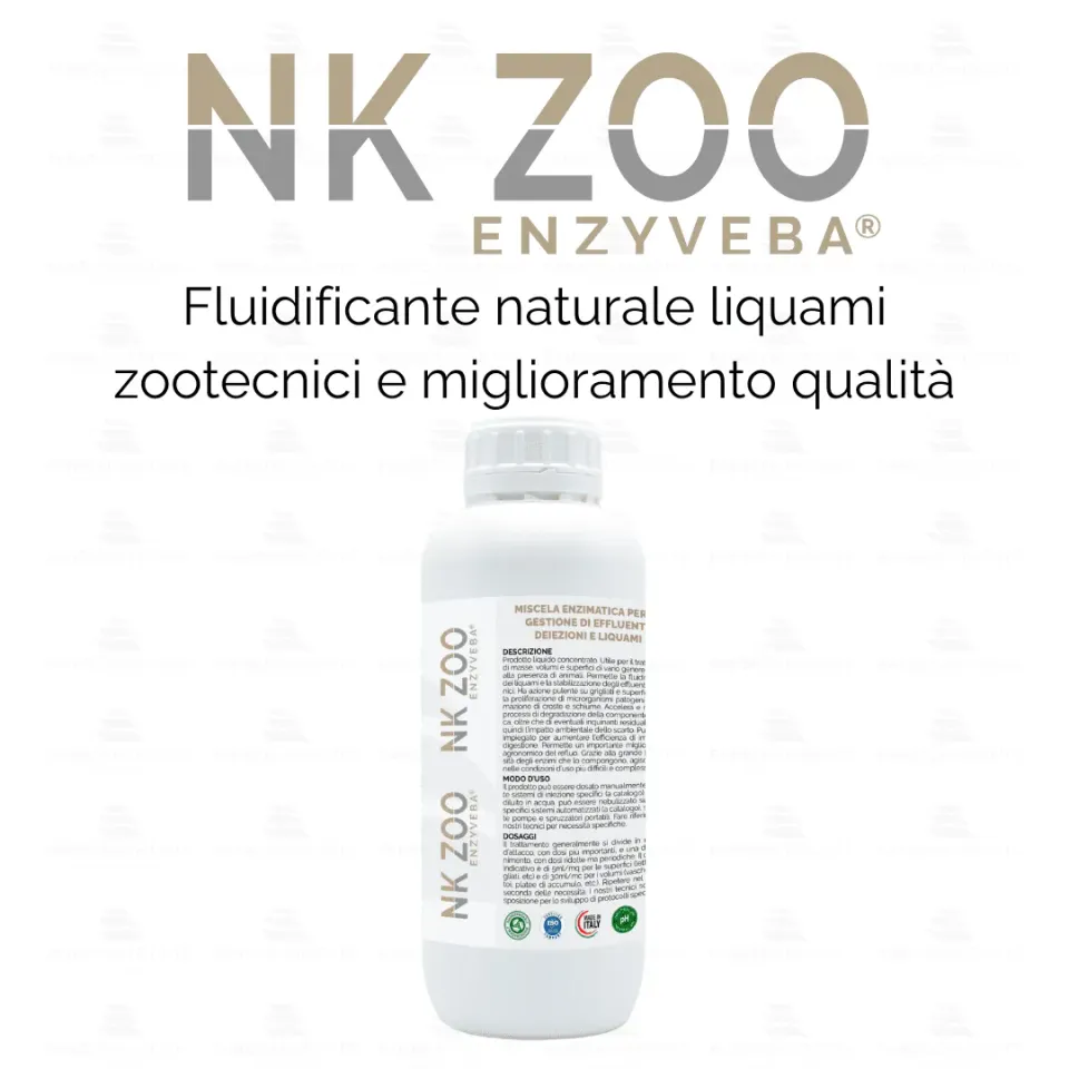 ZoLogik EnzyVeba NK Zoo enzimi liquami 1L naturale