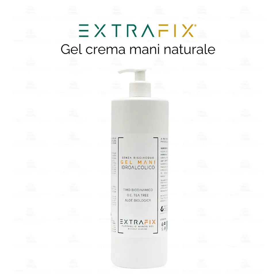 ZoLogik ExtraFix gel mani idroalcolico 1L bio