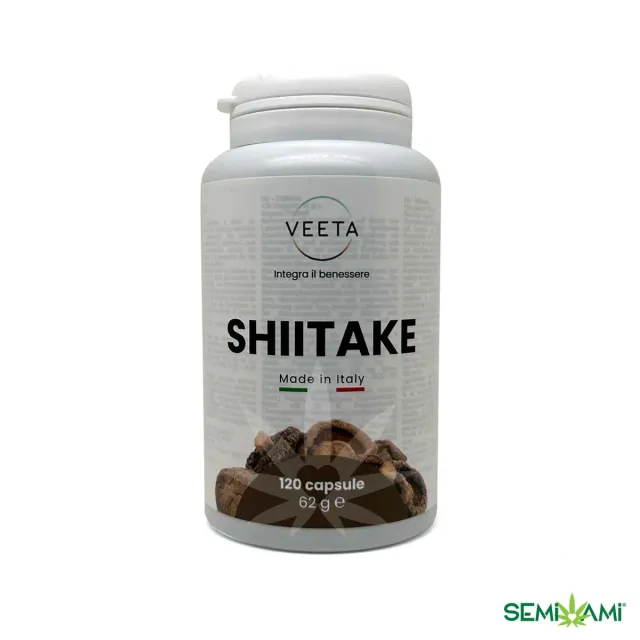 Semi Ami Shiitake Lentinula Edodes integratore 120 compresse difese