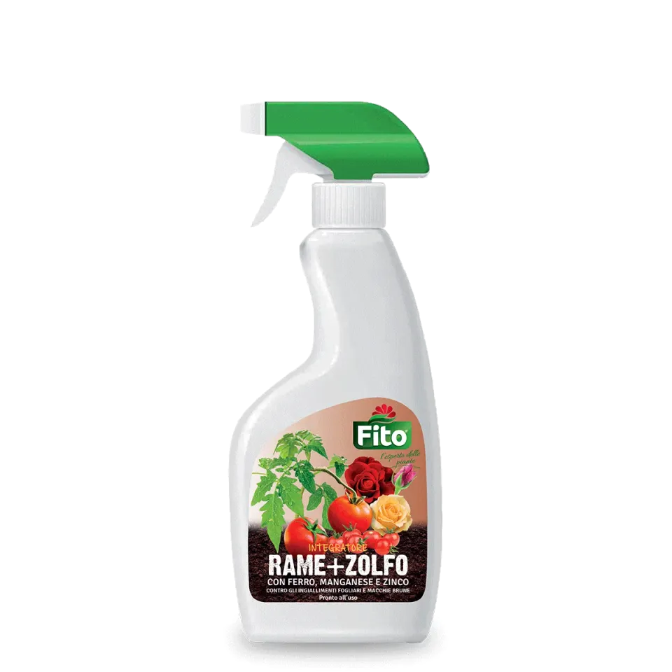 Fito Rame Zolfo integratore liquido pronto uso rinverdente