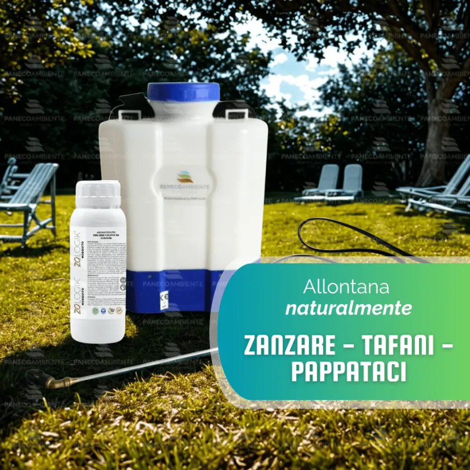 ZoLogik Kit Mosquito Mist kit antizanzare con sprayer