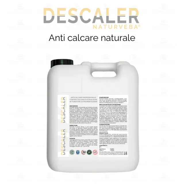 ZoLogik NaturVeba Descaler anticalcare 5 L food grade