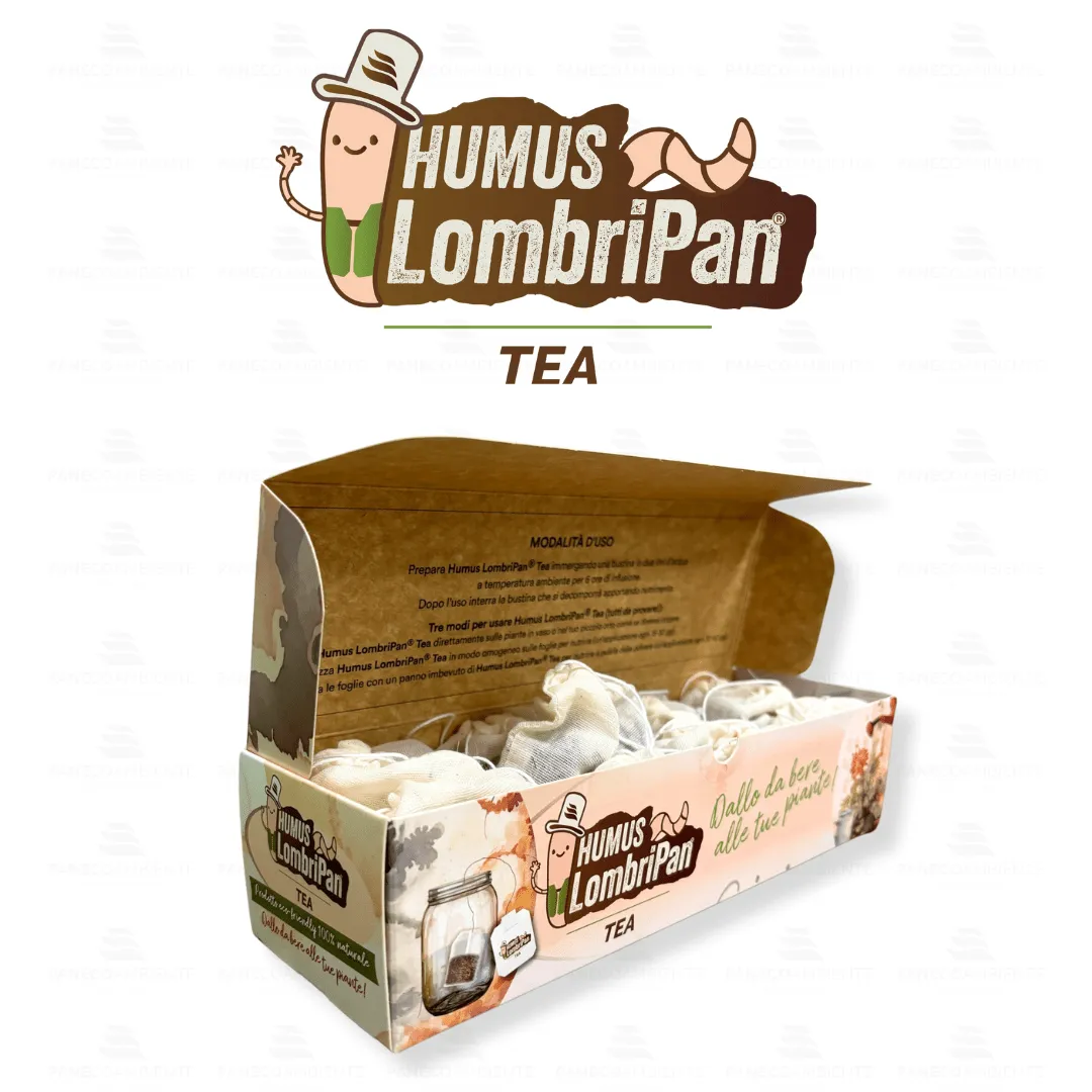 ZoLogik Humus LombriPan Tea humus 12 bustine naturale