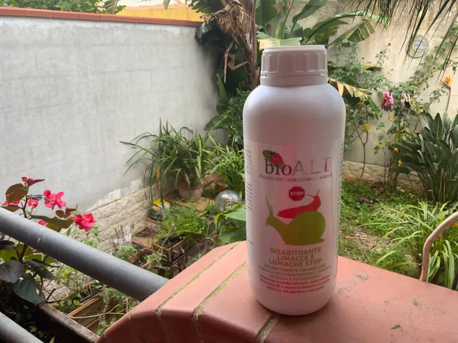 BIOALT Antilumaca repellente granulare barriera 1 kg naturale