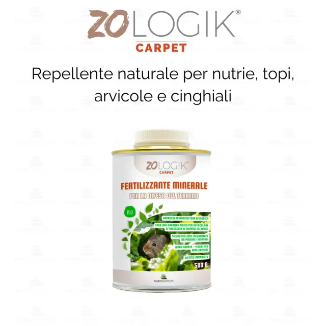 Zologik Carpet Ammendante Terreno 500g Naturale