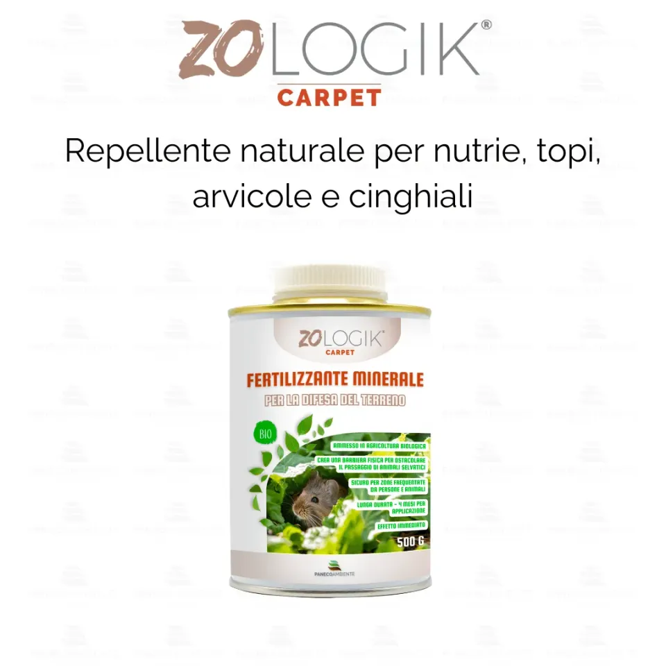 Zologik Carpet Ammendante Terreno 500g Naturale