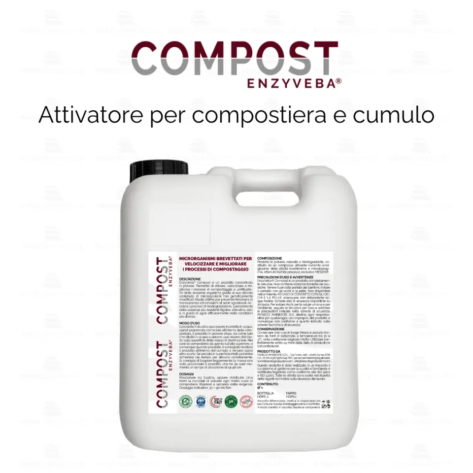 ZoLogik EnzyVeba Compost attivatore compost 5L
