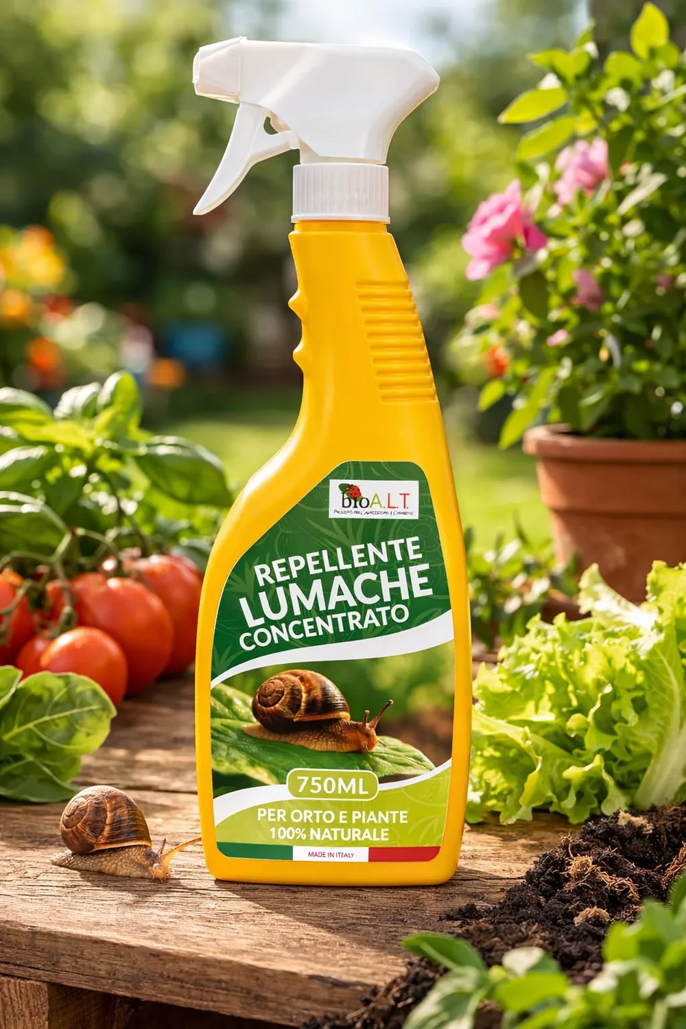 Bioalt Repellente Lumache spray 750 ml naturale