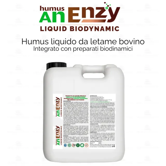ZoLogik Humus AnEnzy Liquid Biodynamic humus 5L