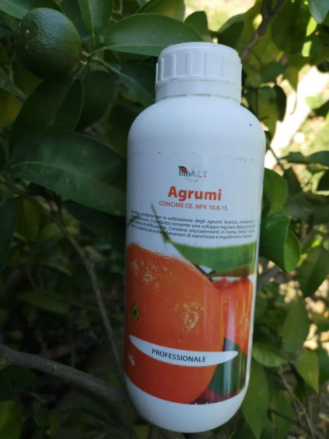 Bio A.L.T. Agrumi Concime Liquido NPK 1 Litro Chelato