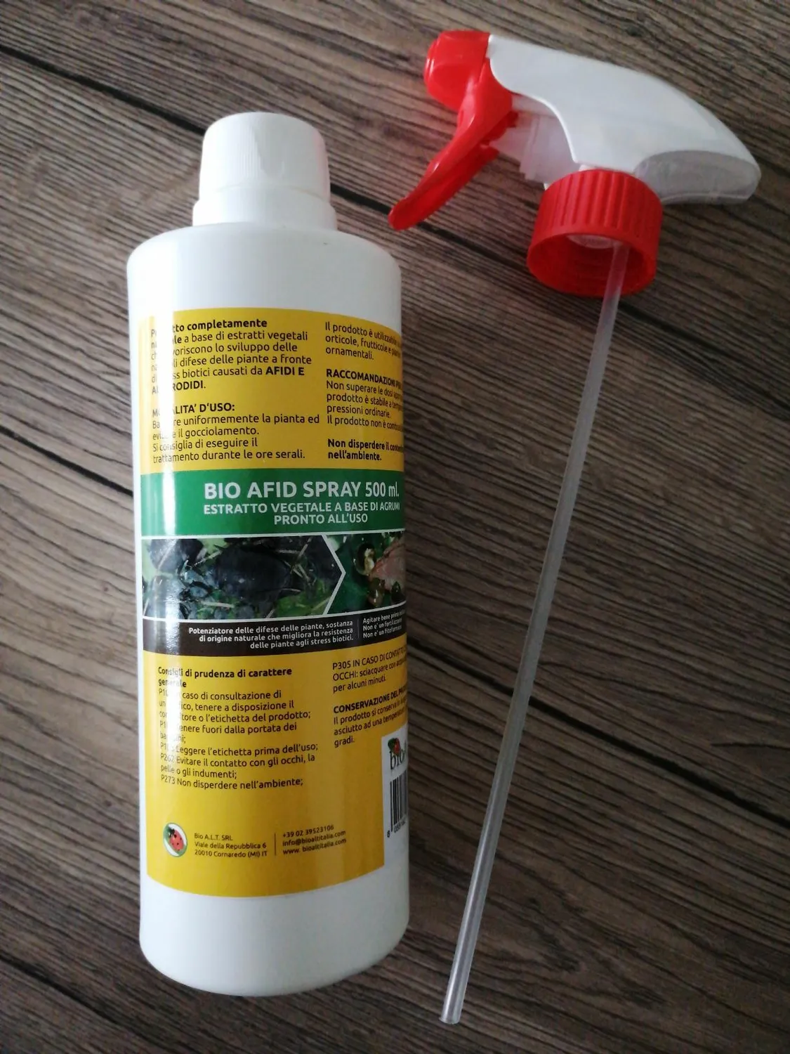 Bio A.L.T. Bio Afid Insetticida Spray Agrumi 500 ml Naturale