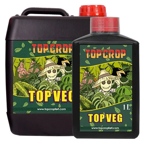Top Crop Top Veg fertilizzante crescita acidi umici
