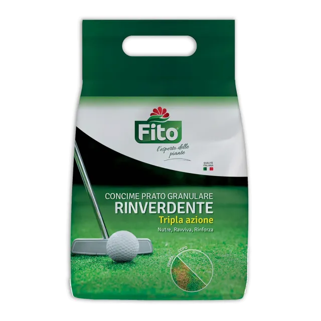 Fito Rinverdente concime granulare prato con ferro