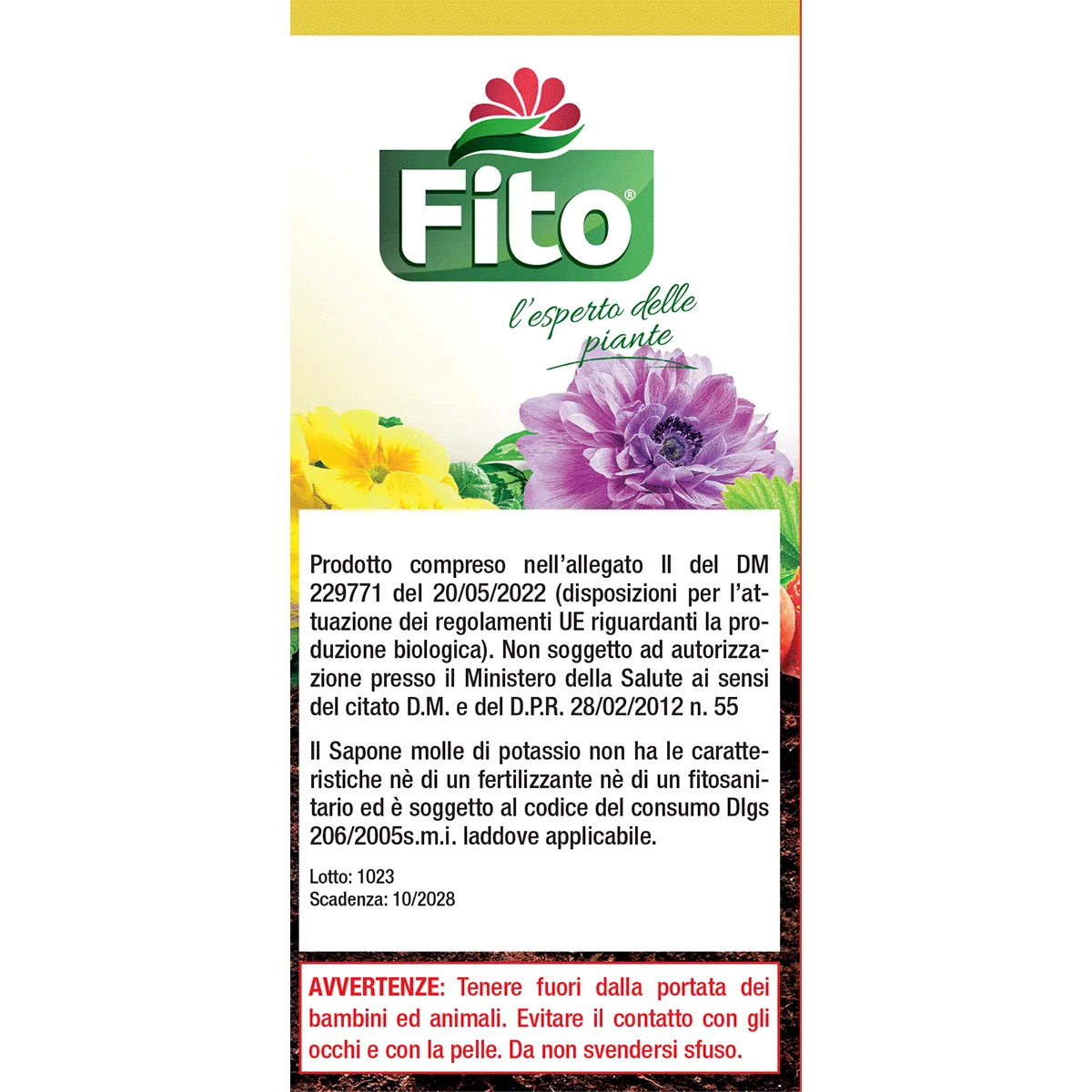 Fito Sapone Molle corroborante potassio sgrassante