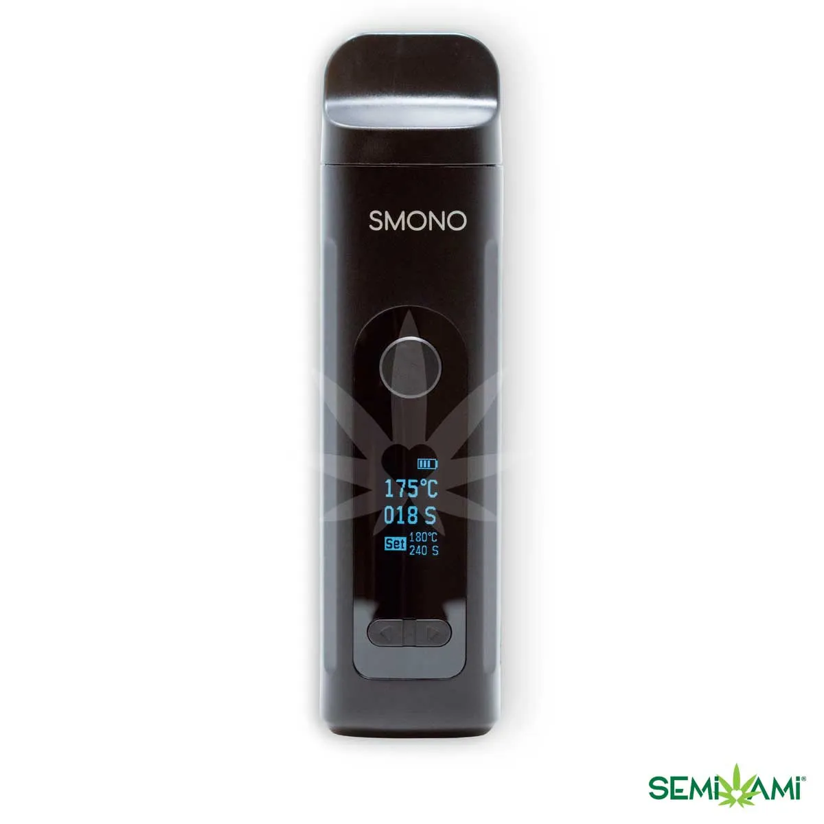 Smono 70's vaporizzatore compatto display OLED doppia resa