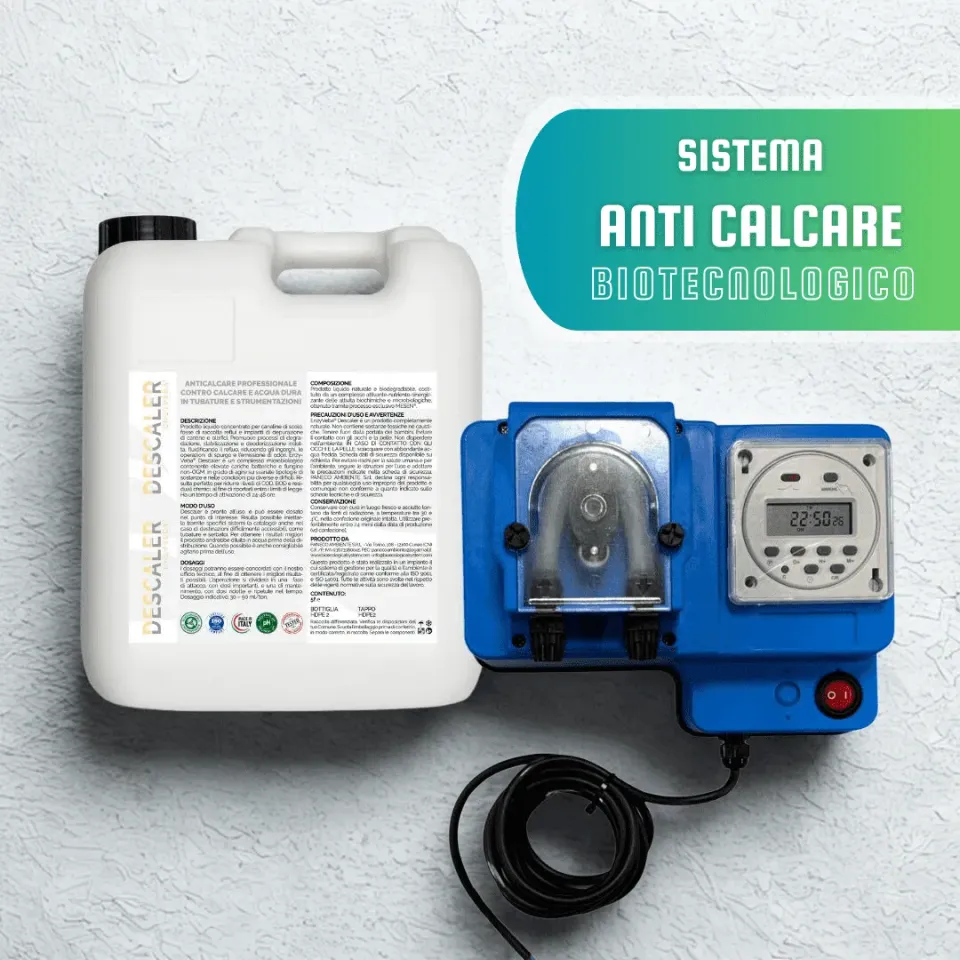 ZoLogik Descaler PRO sistema anticalcare 5L casa