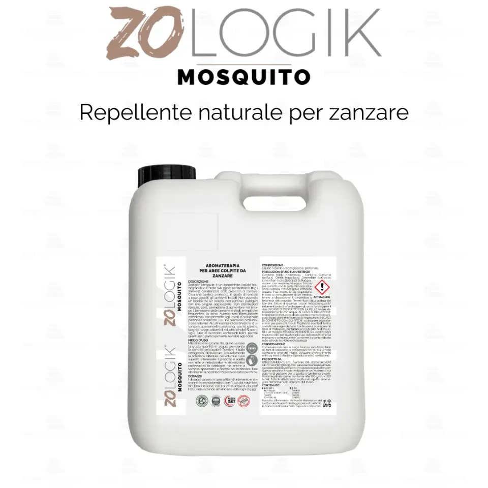ZoLogik Mosquito concentrato antizanzare 5L naturale
