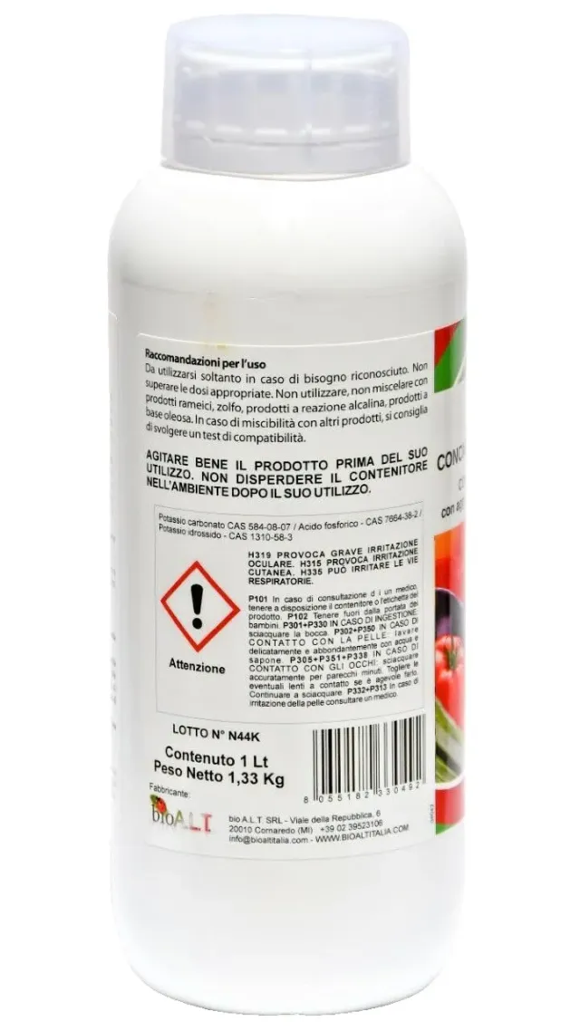 Bio A.L.T. Orto concime liquido 1 litro ortaggi NPK