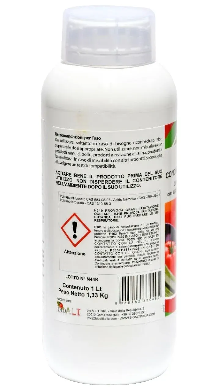 Bio A.L.T. Orto concime liquido 1 litro ortaggi NPK