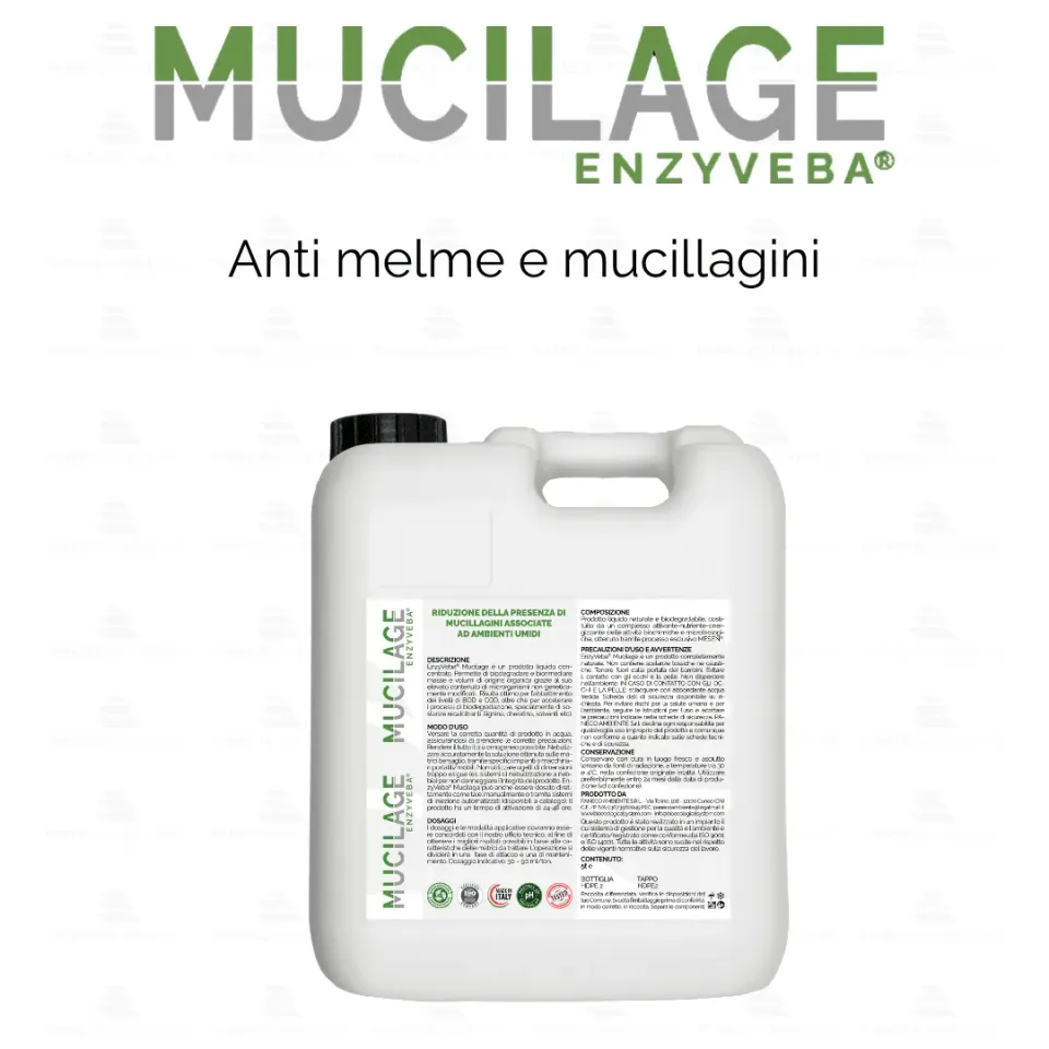 ZoLogik EnzyVeba Mucilage Solid Biorisanatore 5Kg